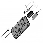 Scheda elettronica, modulo di potenza (riferimento 428)