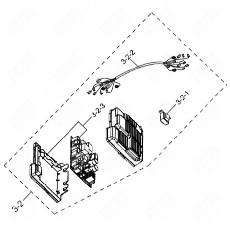 MODULO PROGRAMMATO ORIGINALE LAVATRICE - DC94-10578A