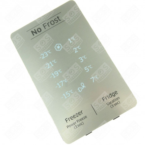 FACCIATA COMPLETA DI CONTROLLO ORIGINALE FRIGORIFERO, CONGELATORE - DA97-13300Z