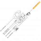 Trasmettitore laser con cinghia (codice n. SS-2230002573)