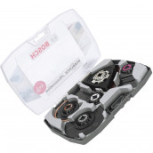 Set di 5 Starlock (per legno, metallo e materiali multifunzionali abrasivi, accessori per attrezzi multifunzione)