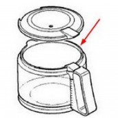 Caraffa completa (con coperchio)