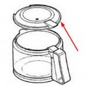 Coperchio per caraffa