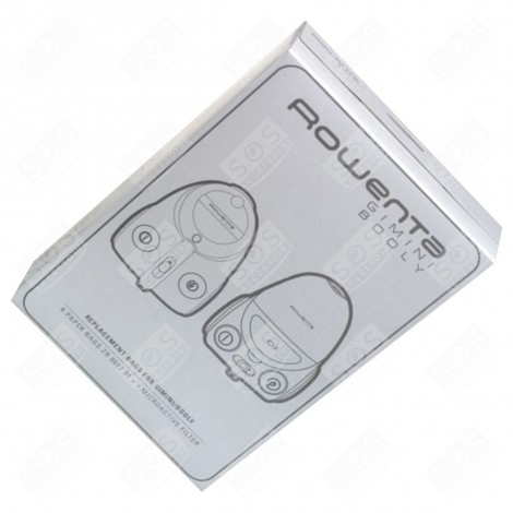 SCATOLA DI 6 SACCHETTI CON 1 FILTRO GIMINI ASPIRAPOLVERE - ZR001701