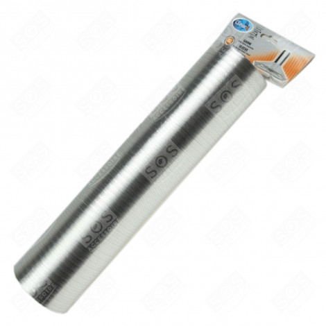 TUBO DI EVACUAZIONE IN ALLUMINIO 125 MM CAPPA ASPIRANTE E A RICICLO - 74X5321