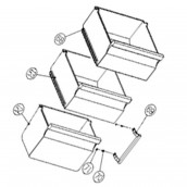 Contenitore congelatore inferiore (riferimento n°52)
