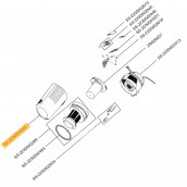 Contenitore polvere grigio cristallo (codice SS-2230003302)