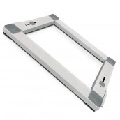 Supporto metallico mobile e antirumore