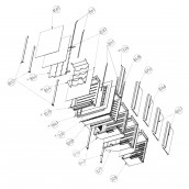 Vano superiore (parte congelatore codice 336)