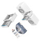 KIT SOVRAPPOSIZIONE UNIVERSALE CON CASSETTO SCORREVOLE LAVATRICE - 656112