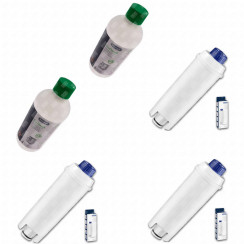 Set di 3 filtri + 2 decalcificanti