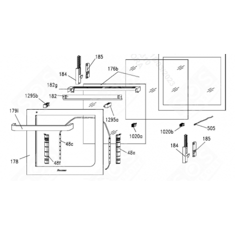 VETRO ESTERNO (RIFERIMENTO 178) FORNI, FORNELLI ELETTRICI E A GAS - 42826226, 42826364