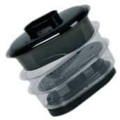 Set di ciotole, coperchio e griglia