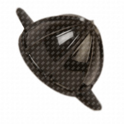 Cono in plastica nero