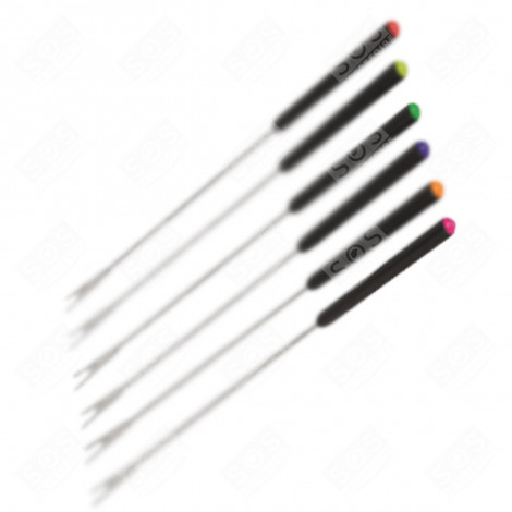 FORCHETTE PER FONDUTA X 6 GRILL, WOK E MACCHINA PER RACLETTE - TS-22275001