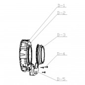 Guarnizione oblò D-3