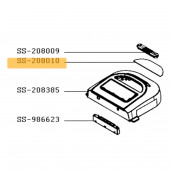 Vetro del coperchio (codice SS-208010)
