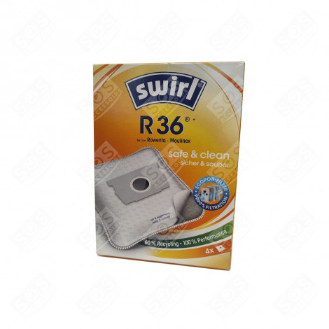 SET DI 4 SACCHETTI ASPIRAPOLVERE - ZR001501