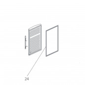 Guarnizione della porta codice di riferimento 24 (parte del congelatore)