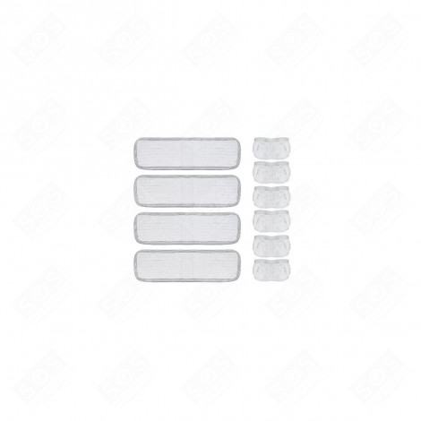 SET ORIGINALE DI QUATTRO MOP E SEI PANNI IN MICROFIBRA IDROPULITRICI - PAEU0217