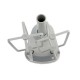 FRUSTA DOPPIA IN METALLO ROBOT DA CUCINA E CUOCITUTTO - KW640367