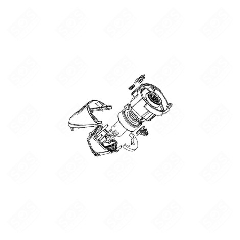 BLOCCO MOTORE BLU ASPIRAPOLVERE - SS-2230002474, SS2230002474