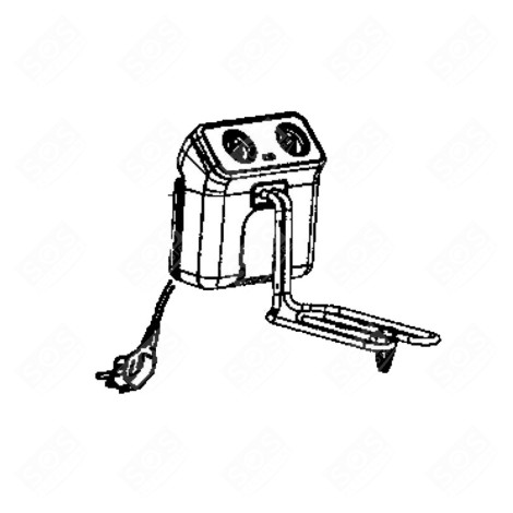 SCOCCA E RESISTENZA FRIGGITRICE - SS-203724, SS203724