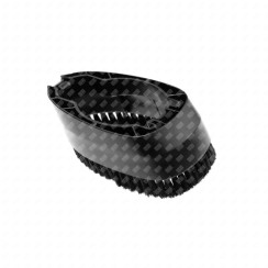 Spazzola, ugello rimovibile nero