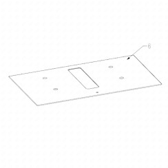 Piano di cottura in vetro