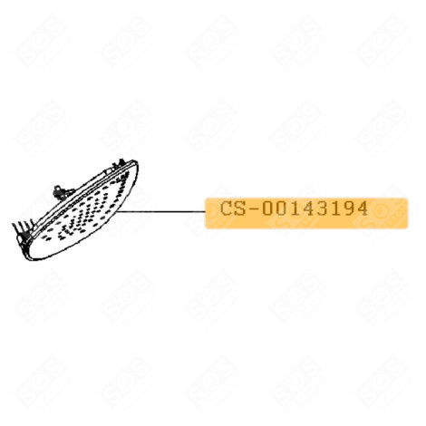 PIASTRA FERRO DA STIRO, FERRO A VAPORE - CS-00143194, CS00143194