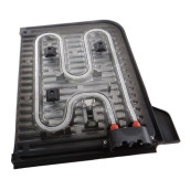 Piastra grill, lato sinistro