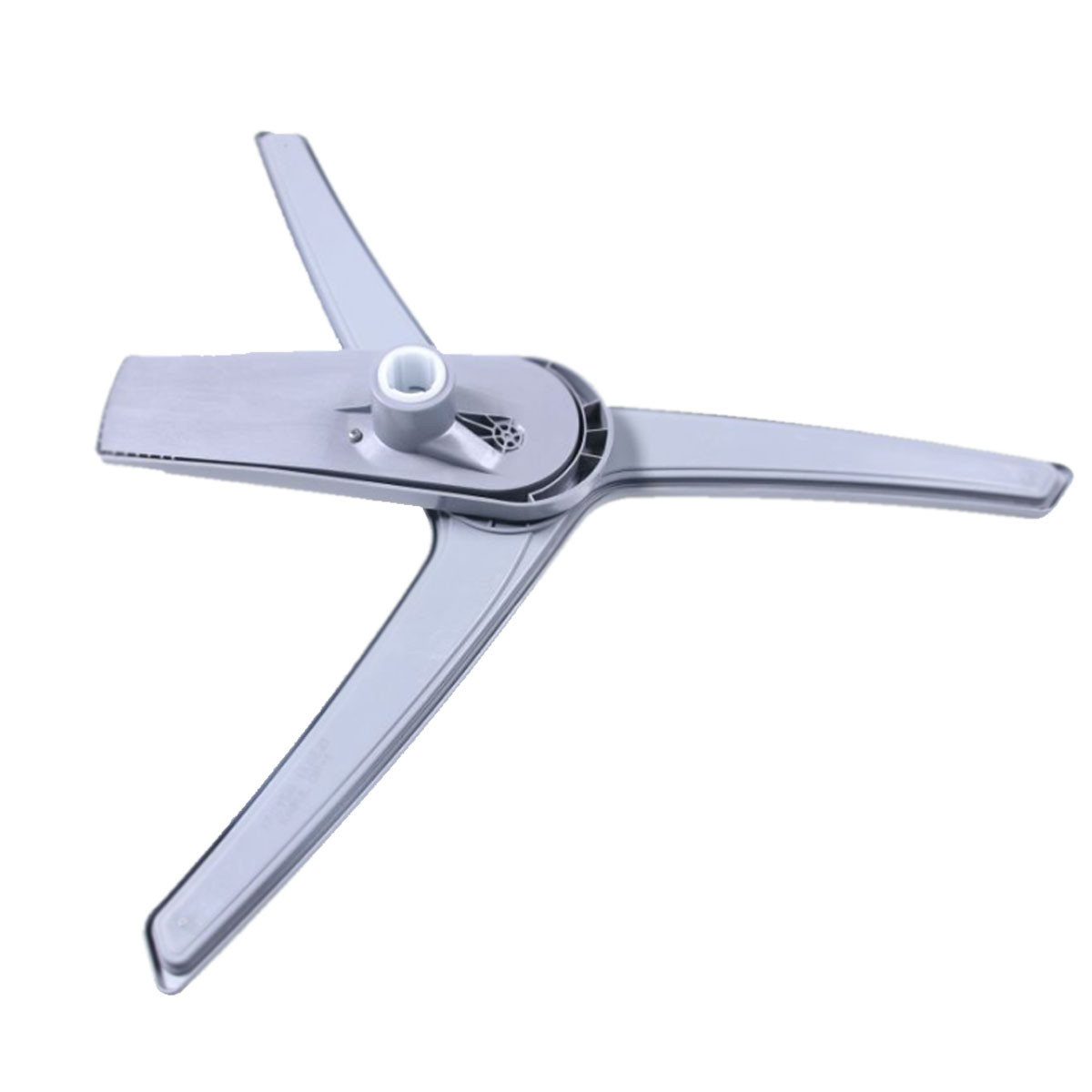 LUTH Braccio Spray Inferiore Per Lavastoviglie Beko 1517350200 - Ricambio Compatibile Con Alimentatore, Grigio - 4