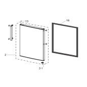 Guarnizione sportello (parte congelatore) originale