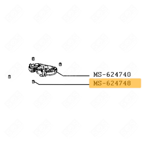 SET DI 4 PIEDI MACCHINA DA CAFFÃ, CAFFETTIERA - MS-624748, MS624748