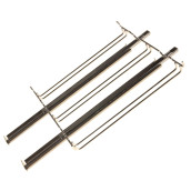 Supporto con binari a destra