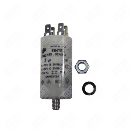 CONDENSATEUR 3ΜF D'ORIGINE LAVASTOVIGLIE - 481912118102