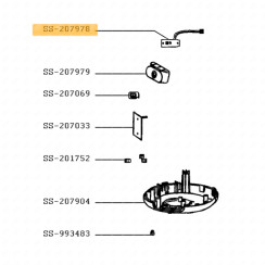 Scheda elettronica di controllo (riferimento n. SS-207978)