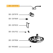 Scheda elettronica di controllo (riferimento n. SS-207978)
