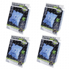 Set di 4 scatole di 5 sacchetti in microfibra universali