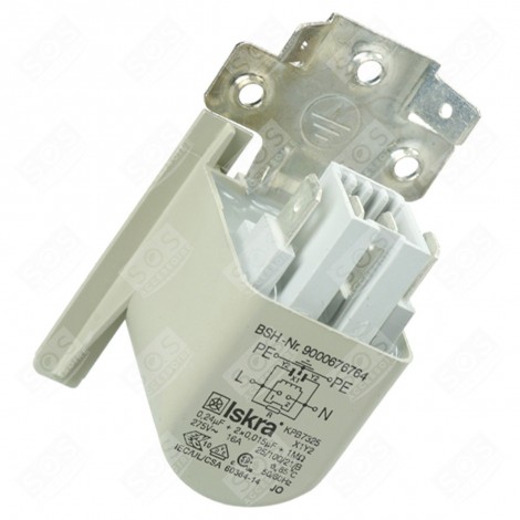 CONDENSATORE ANTI DISTURBO ORIGINALE ASCIUGATRICE - 00623688