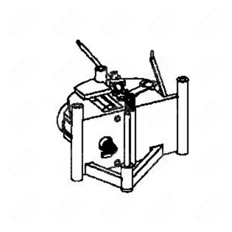 MOTORE E SUPPORTO ROBOT DA CUCINA E CUOCITUTTO - SS-9100047090, SS9100047090