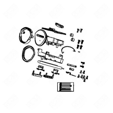 CALDAIA COMPLETA FERRO DA STIRO, FERRO A VAPORE - FS-9100033716, FS9100033716