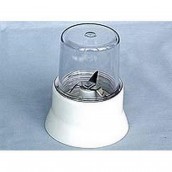 Piccola ciotola tritatutto completa bianca