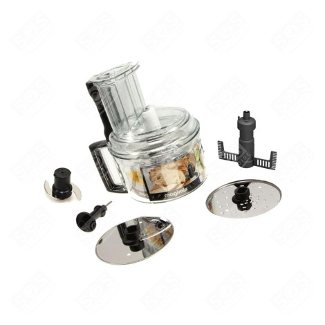 KIT SCODELLA EFFETTO CRISTALLO 4000 ROBOT DA CUCINA E CUOCITUTTO - 17104, 17601