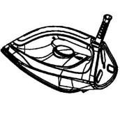 Ferro da stiro completo con cavo