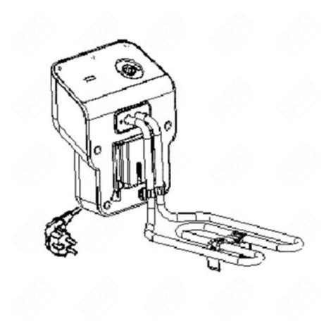 SCOCCA CON RESISTENZA FRIGGITRICE - SS-995875, SS995875