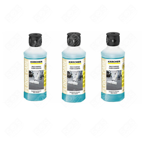 SET DI 3 PRODOTTI DETERGENTI ORIGINALI PER PAVIMENTI UNIVERSALI 500 ML PULITORE A VAPORE - 62959440, 6.295-944.0