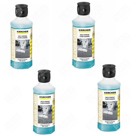 SET DI 4 PRODOTTI DETERGENTI ORIGINALI PER PAVIMENTI UNIVERSALI 500 ML PULITORE A VAPORE - 62959440, 6.295-944.0