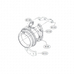 Contrappeso sinistro (Riferimento K130)