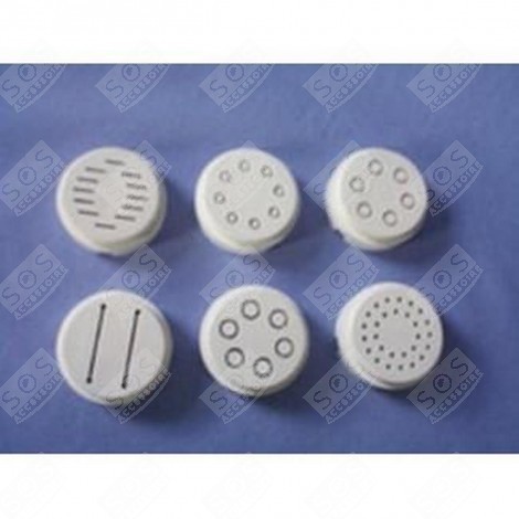 A936 - SET DI 6 MATRICI PER PASTA DEL A936 ROBOT DA CUCINA E CUOCITUTTO - KW649882